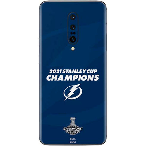 NHL 2021 Stanley Cup Champions Tampa Bay Lightning OnePlus 7 Pro Skin