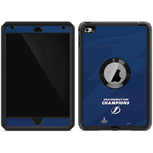 NHL 2021 Stanley Cup Champions Tampa Bay Lightning Otterbox Defender iPad Skin