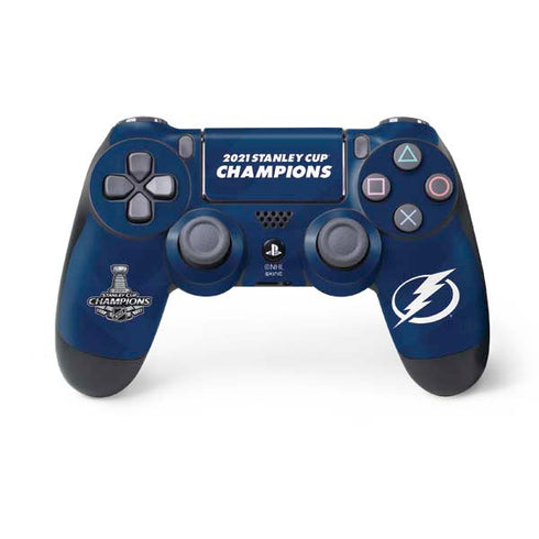 NHL 2021 Stanley Cup Champions Tampa Bay Lightning PS4 Controller Skin