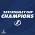 NHL 2021 Stanley Cup Champions Tampa Bay Lightning PS4 Slim Skin