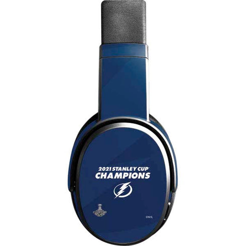 NHL 2021 Stanley Cup Champions Tampa Bay Lightning Skullcandy Crusher Wireless Skin