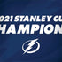 NHL 2021 Stanley Cup Champions Tampa Bay Lightning Surface Book 2 13.5in Skin