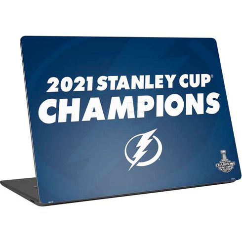 NHL 2021 Stanley Cup Champions Tampa Bay Lightning Surface Laptop 4 15in Skin