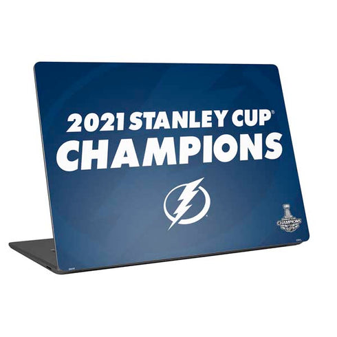 NHL 2021 Stanley Cup Champions Tampa Bay Lightning Universal Laptop 11in (8.8 x 6.2in) Skin