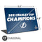 NHL 2021 Stanley Cup Champions Tampa Bay Lightning Universal Laptop 12in (9.8 x 6.8in) Skin