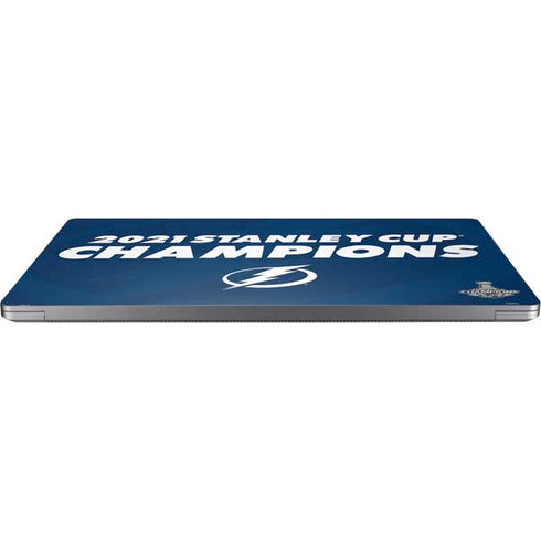 NHL 2021 Stanley Cup Champions Tampa Bay Lightning Universal Laptop 13in (10.6 x 7.6in) Skin