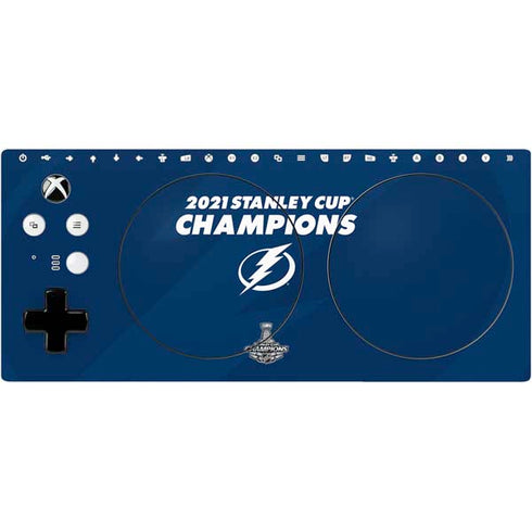 NHL 2021 Stanley Cup Champions Tampa Bay Lightning Xbox Adaptive Controller Skin