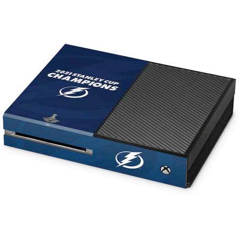 NHL 2021 Stanley Cup Champions Tampa Bay Lightning Xbox One Console Skin
