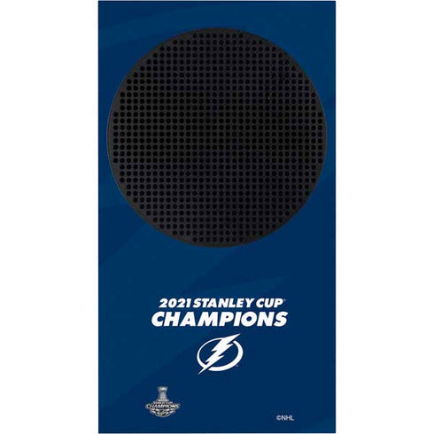 NHL 2021 Stanley Cup Champions Tampa Bay Lightning Xbox Series S Bundle Skin