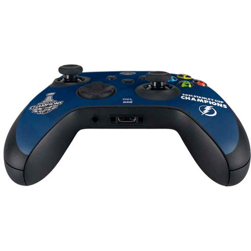 NHL 2021 Stanley Cup Champions Tampa Bay Lightning Xbox Series X Controller Skin