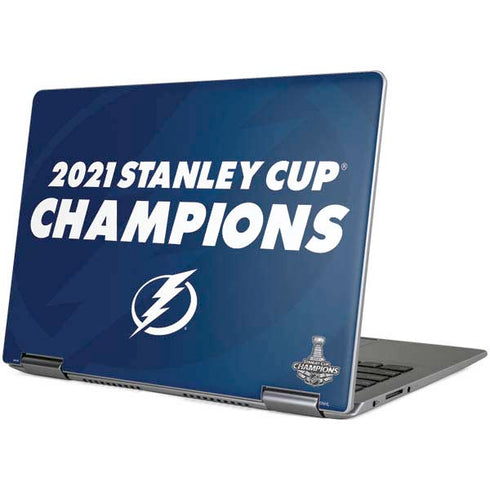 NHL 2021 Stanley Cup Champions Tampa Bay Lightning Yoga 710 14in Skin