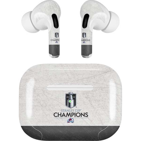 NHL 2022 Stanley Cup Champions Avalanche AirPods Pro 2nd Gen Skin