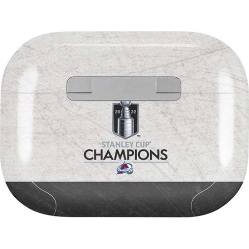 NHL 2022 Stanley Cup Champions Avalanche AirPods Pro 2nd Gen Skin