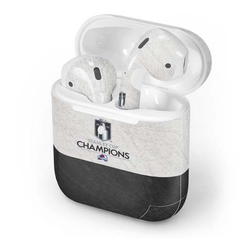 NHL 2022 Stanley Cup Champions Avalanche Apple AirPods 2 Skin