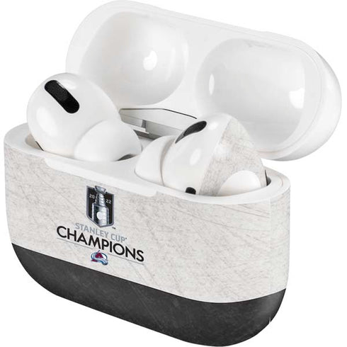 NHL 2022 Stanley Cup Champions Avalanche Apple AirPods Pro Skin