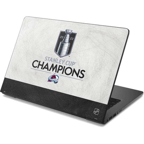 NHL 2022 Stanley Cup Champions Avalanche Dell Chromebook Skin