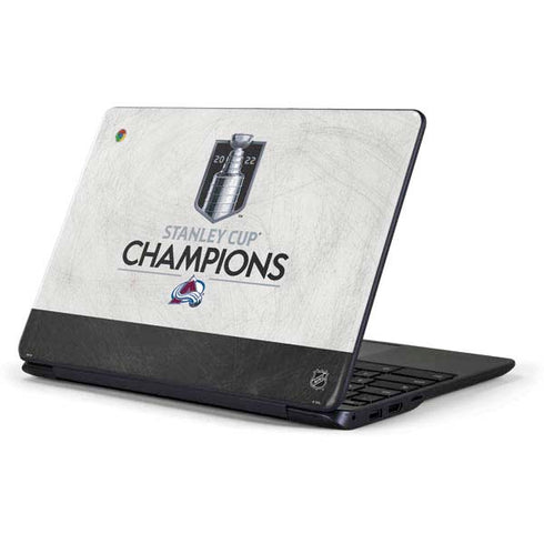 NHL 2022 Stanley Cup Champions Avalanche Samsung Chromebook Skin
