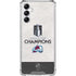 NHL 2022 Stanley Cup Champions Avalanche Galaxy A14 5G Clear Case
