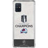 NHL 2022 Stanley Cup Champions Avalanche Galaxy A51 5G Clear Case