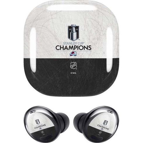 NHL 2022 Stanley Cup Champions Avalanche Galaxy Buds Pro Skin