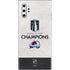NHL 2022 Stanley Cup Champions Avalanche Galaxy Note 10 Plus Skin