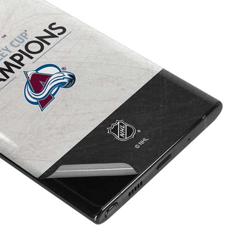 NHL 2022 Stanley Cup Champions Avalanche Galaxy Note 10 Plus Skin