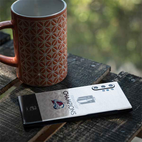 NHL 2022 Stanley Cup Champions Avalanche Galaxy Note 10 Plus Skin