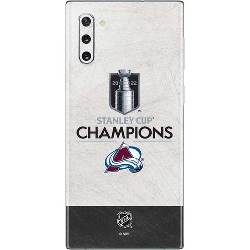 NHL 2022 Stanley Cup Champions Avalanche Galaxy Note 10 Skin