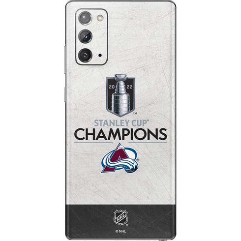 NHL 2022 Stanley Cup Champions Avalanche Galaxy Note20 5G Skin