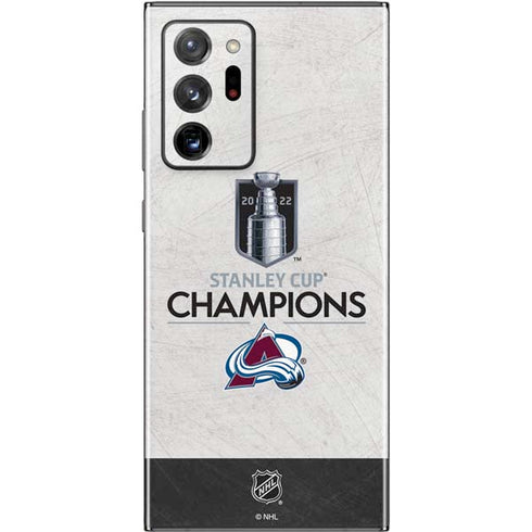 NHL 2022 Stanley Cup Champions Avalanche Galaxy Note20 Ultra 5G Skin