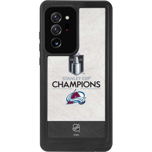 NHL 2022 Stanley Cup Champions Avalanche Galaxy Note20 Ultra 5G Waterproof Case