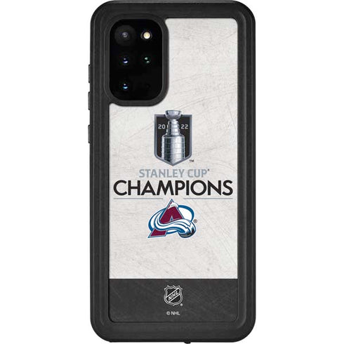 NHL 2022 Stanley Cup Champions Avalanche Galaxy S20 Plus Waterproof Case
