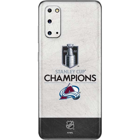NHL 2022 Stanley Cup Champions Avalanche Galaxy S20 Skin
