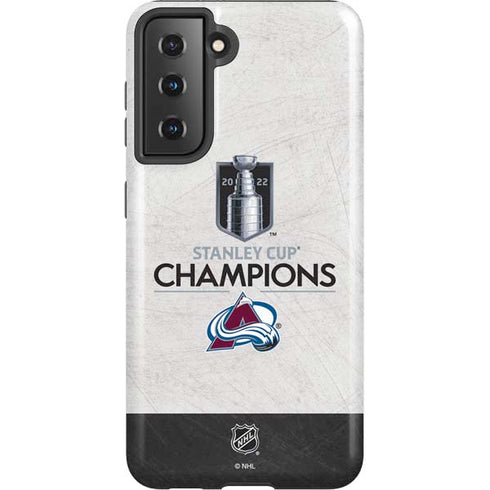 NHL 2022 Stanley Cup Champions Avalanche Galaxy S21 5G Pro Case