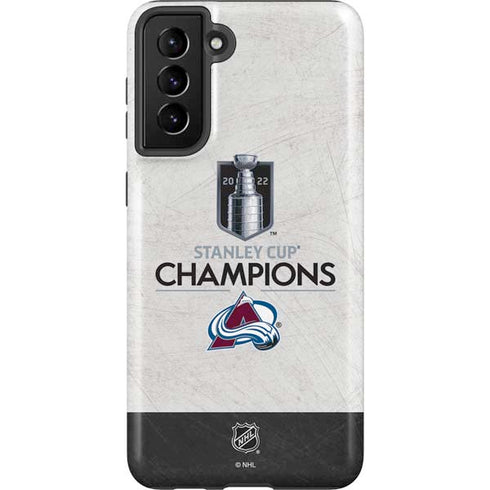 NHL 2022 Stanley Cup Champions Avalanche Galaxy S21 FE Pro Case