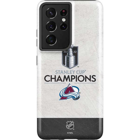 NHL 2022 Stanley Cup Champions Avalanche Galaxy S21 Ultra 5G Pro Case