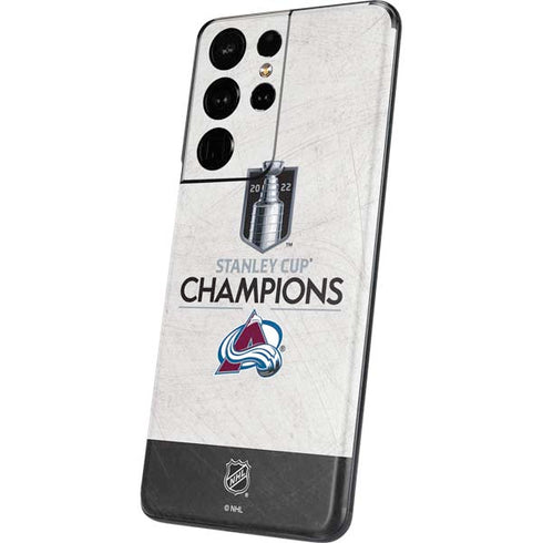 NHL 2022 Stanley Cup Champions Avalanche Galaxy S21 Ultra 5G Skin