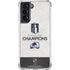 NHL 2022 Stanley Cup Champions Avalanche Galaxy S22 Clear Case