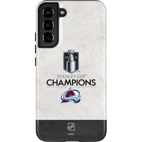 NHL 2022 Stanley Cup Champions Avalanche Galaxy S22 Plus Pro Case