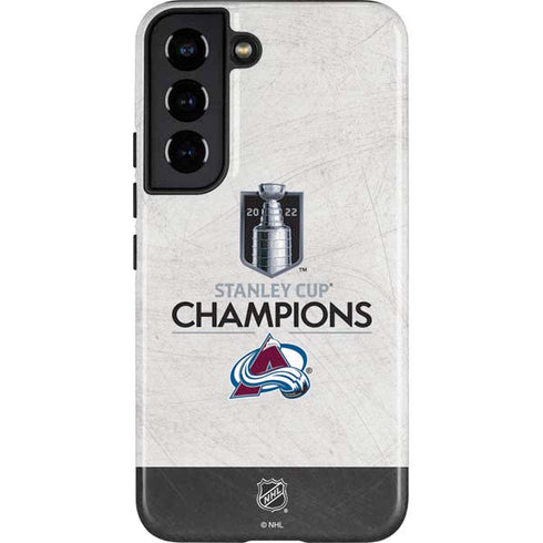 NHL 2022 Stanley Cup Champions Avalanche Galaxy S22 Pro Case