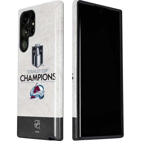 NHL 2022 Stanley Cup Champions Avalanche Galaxy S22 Ultra Pro Case