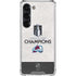 NHL 2022 Stanley Cup Champions Avalanche Galaxy S23 Clear Case