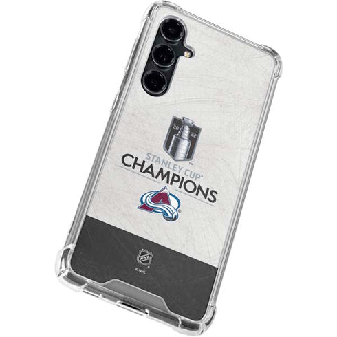 NHL 2022 Stanley Cup Champions Avalanche Galaxy S23 FE Clear Case