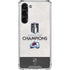 NHL 2022 Stanley Cup Champions Avalanche Galaxy S23 Plus Clear Case