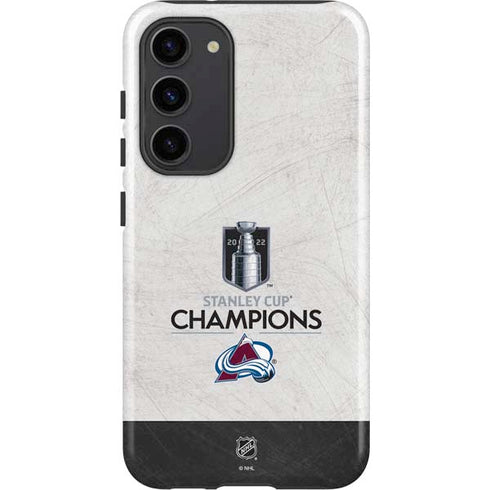 NHL 2022 Stanley Cup Champions Avalanche Galaxy S23 Plus Pro Case