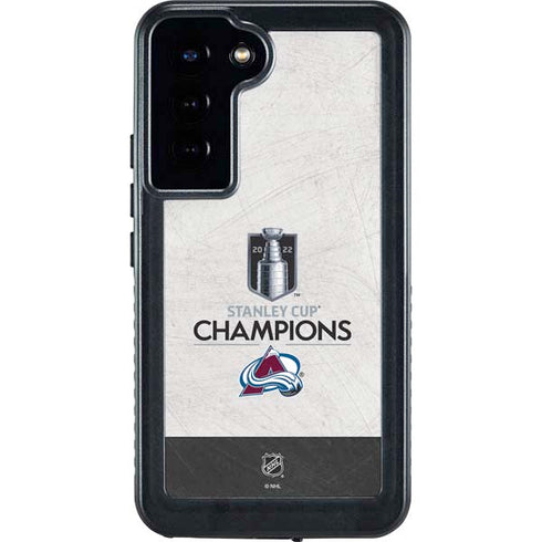 NHL 2022 Stanley Cup Champions Avalanche Galaxy S23 Plus Waterproof Case