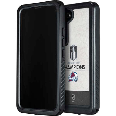 NHL 2022 Stanley Cup Champions Avalanche Galaxy S23 Waterproof Case
