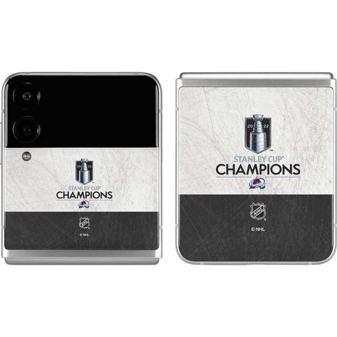 NHL 2022 Stanley Cup Champions Avalanche Galaxy Z Flip4 5G Skin