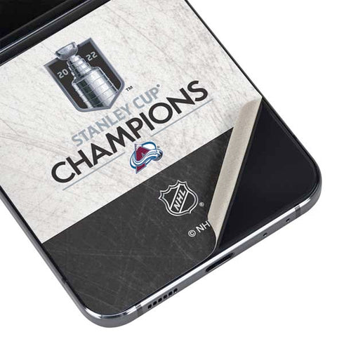 NHL 2022 Stanley Cup Champions Avalanche Galaxy Z Flip5 5G Skin