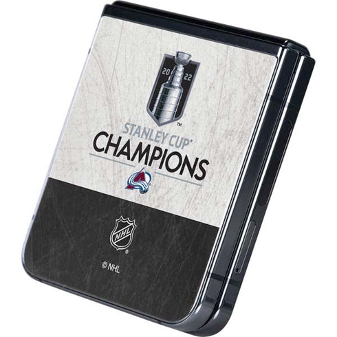 NHL 2022 Stanley Cup Champions Avalanche Galaxy Z Flip5 5G Skin